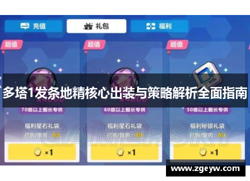 多塔1发条地精核心出装与策略解析全面指南